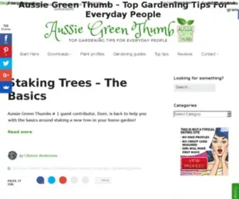 Aussiegreenthumb.com(Aussie Green Thumb) Screenshot