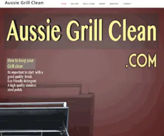 Aussiegrillclean.com(Aussie Grill Clean) Screenshot