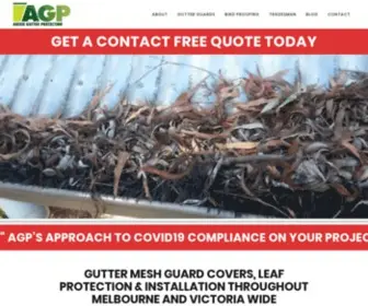 Aussiegutterprotection.com.au(Gutter Mesh Guard Covers Leaf Protection & Installation in Melbourne) Screenshot