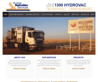 Aussiehydrovac.com.au(Hydro & Vacuum Excavation Brisbane) Screenshot