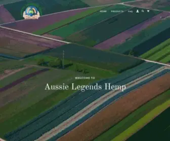 Aussielegendshemp.com(Aussie Legends Hemp) Screenshot