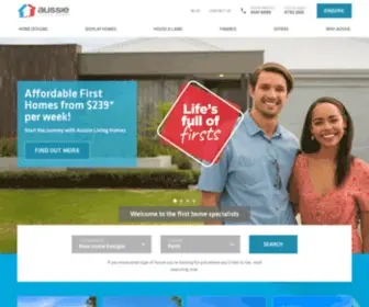 Aussielivinghomes.com.au(Aussie Living Homes) Screenshot