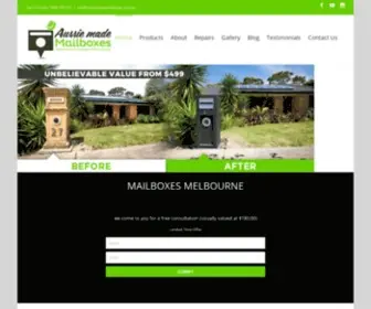 Aussiemademailboxes.com.au(Aussie Made) Screenshot