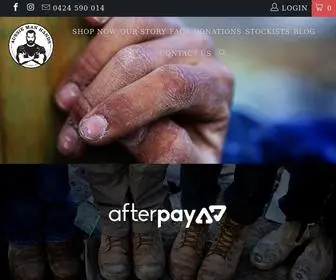 Aussiemanhands.com(Aussie Man Hands) Screenshot