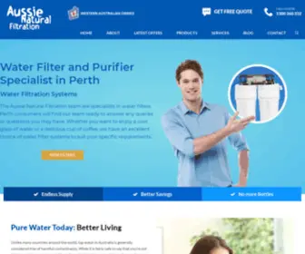 Aussienaturalfiltration.com.au(Aussie Natural Filtration) Screenshot