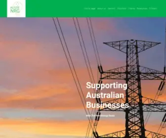 Aussienrg.com(Energy Experts) Screenshot