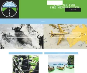 Aussieontheroad.com(Ambitious travel for the adventurous soul) Screenshot