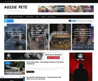 Aussiepete.com(Aussie Pete) Screenshot