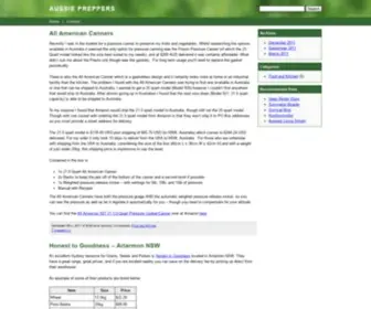 Aussiepreppers.com(Aussie Preppers) Screenshot