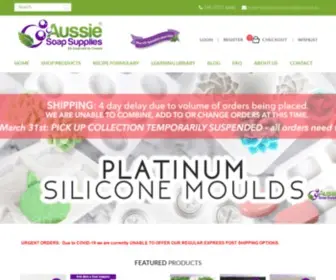 Aussiesoapsupplies.com.au(Australian Soap Suppliers) Screenshot