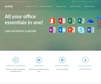 AussieStoreoutlet.com(Microsoft Office) Screenshot