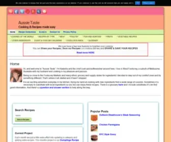 Aussietaste.com.au(Aussie Taste Recipes) Screenshot