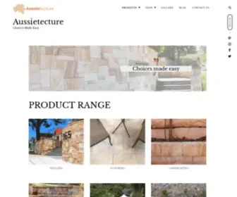 Aussietecture.com.au(Natural stone supplier) Screenshot