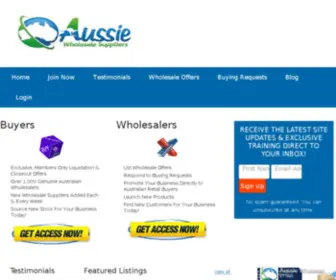 Aussiewholesalesuppliers.net.au(Australian Wholesale Suppliers Directory) Screenshot