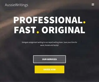 Aussiewritings.com(Aussie Writings) Screenshot