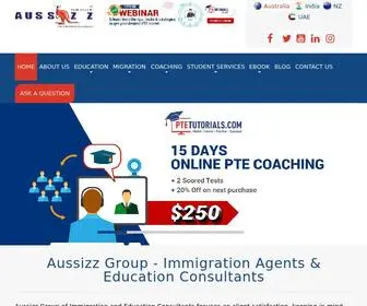 Aussizzgroup.com(Migration Agent & Education Consultants in Australia) Screenshot