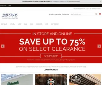 Austads.com(Shop Austad's Golf) Screenshot