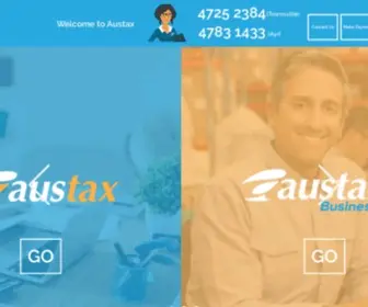 Austaxtsv.com.au(Business solutions) Screenshot