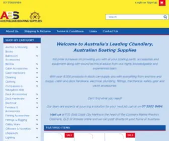 Austboating.com.au(Australian Boating Supplies I Australia's Leading Chandlery stocking premium superyacht brands and over 40 years experience) Screenshot