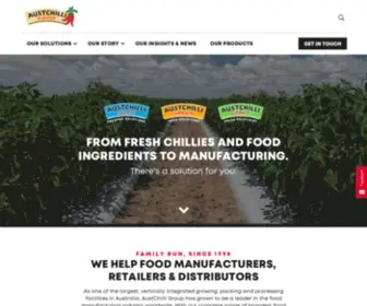Austchilli.com.au(Fresh Chillies) Screenshot