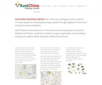Austchinaholdings.com(Austchina Holdings) Screenshot