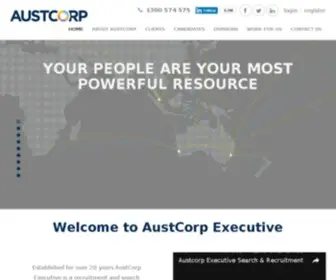 Austcorpexecutive.com.au(AustCorp Executive) Screenshot