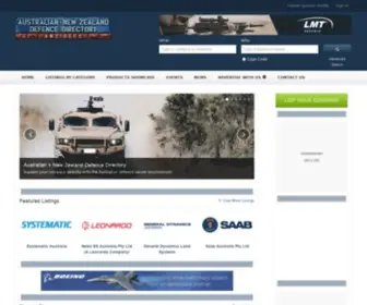 Austdefencesuppliers.com.au(Military and defence suppliers in Australia + New Zealand) Screenshot