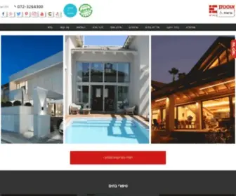 Austec-Shamir.co.il(חברת בניה) Screenshot
