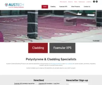 Austech.com.au(Austech External Building Products) Screenshot