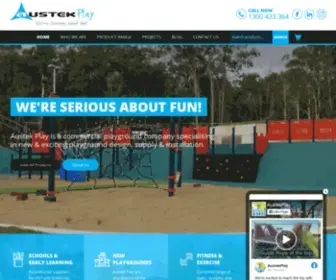 Austekplay.com.au(Commercial Playground Equipment in NSW) Screenshot