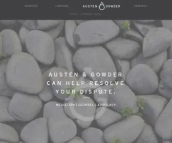 Austengowder.com(Austen & Gowder) Screenshot