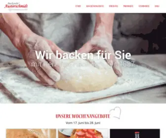 Austerschmidt.com(Backstube Austerschmidt) Screenshot