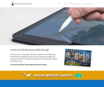 Austexwebsites.com(Web Design Austin) Screenshot