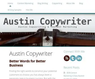 Austin-Copywriter.com(Austin Copywriter) Screenshot