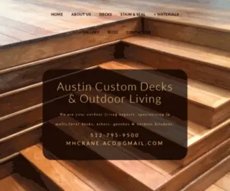 Austin-Custom-Decks.com(Austin Custom Decks) Screenshot