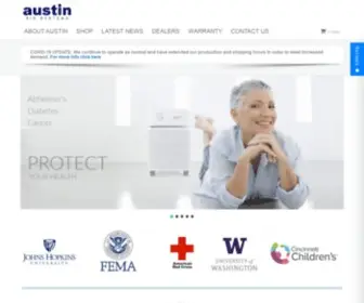 Austinair.com Screenshot