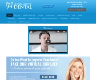 AustinartistiCDental.com(Austin Artistic Dental) Screenshot