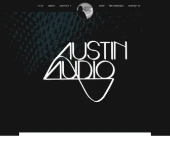 Austinaudio.net(Austin Audio Systems) Screenshot