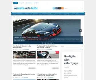 Austinautoguide.com(All About Car) Screenshot