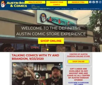 Austinbooks.com(Austin Books & Comics) Screenshot