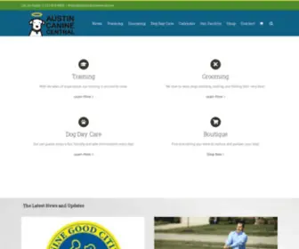 Austincaninecentral.com(North Loop Dog Training) Screenshot