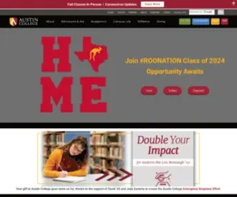 Austincollege.edu(Austin College) Screenshot