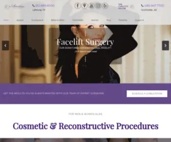 Austincosmeticsurgery.com(Plastic Surgery in Austin) Screenshot