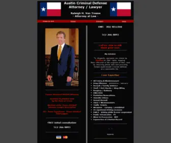 Austincriminalattorney.com(Austin Criminal Defense Attorney and Lawyer) Screenshot