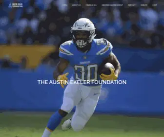 Austinekeler.com(Creating Opportunities) Screenshot