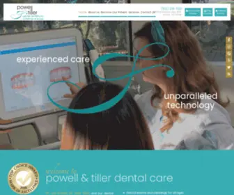 Austinfamilydds.com(Powell & Tiller Dental Care) Screenshot