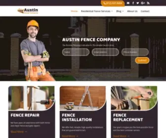 Austinfencecompany.org(Austin Fence Company) Screenshot