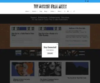 Austinfilmmeet.com(Austin Film Meet) Screenshot