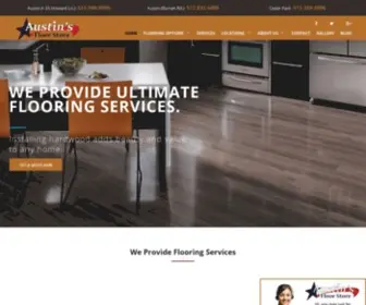 Austinfloorstore.com(Featuring a wide range of flooring) Screenshot