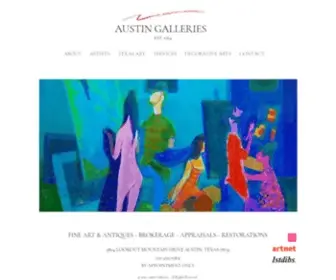 Austingalleries.com(Austin Galleries) Screenshot